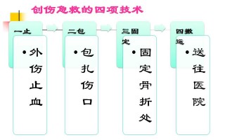 外伤的四大急救技术，外伤的四大急救技术为